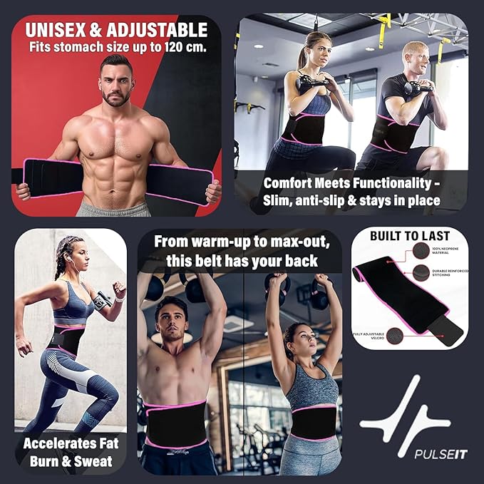 Fit Flex Adjustable Waist Trimmer Belt